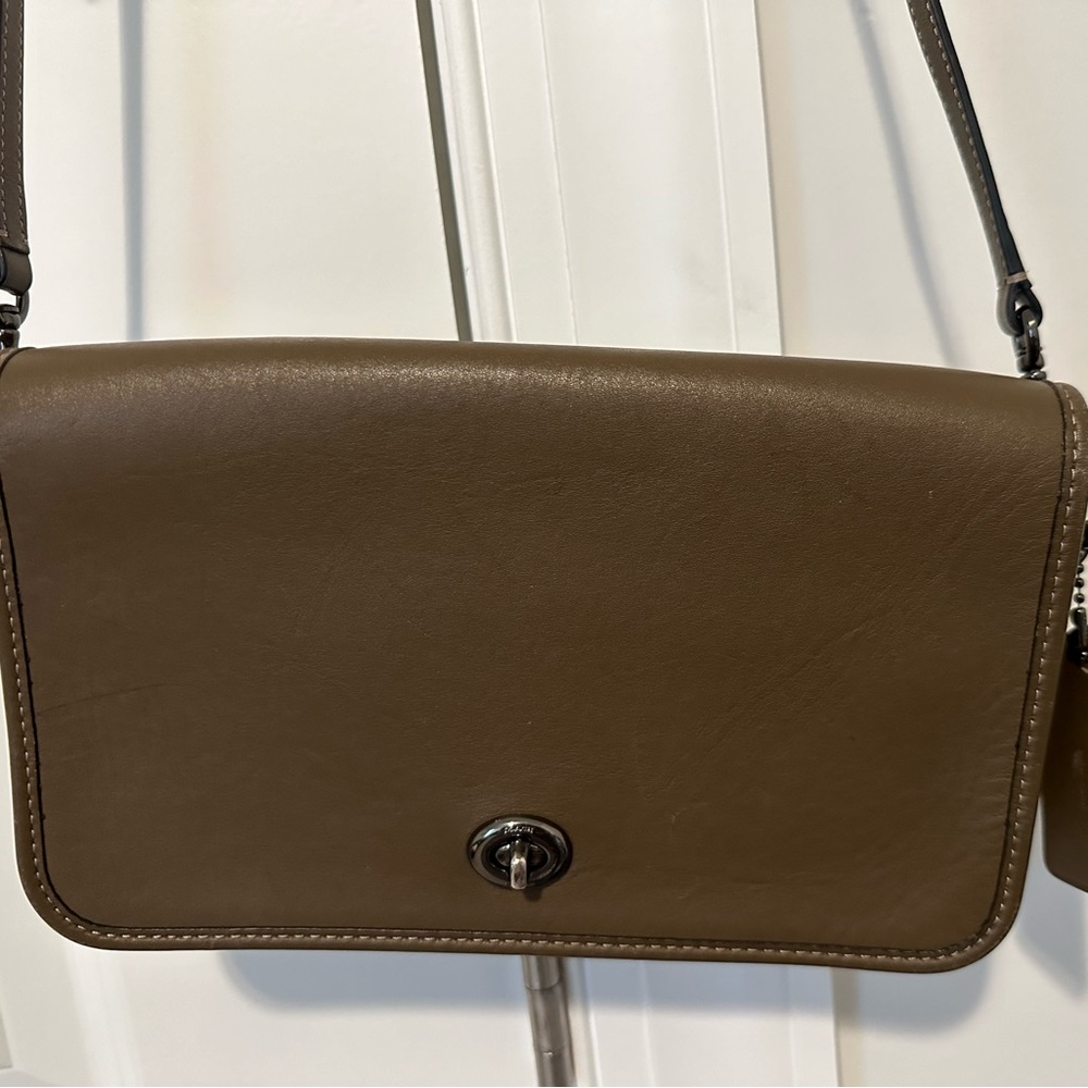 Good used condition Coach leather crossbody purse